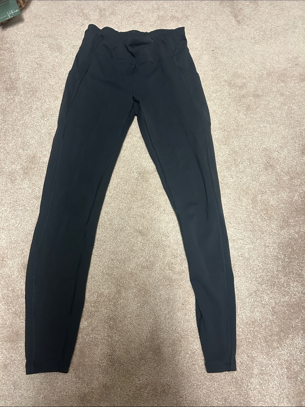 Lululemon High-Waist Black Active Leggings